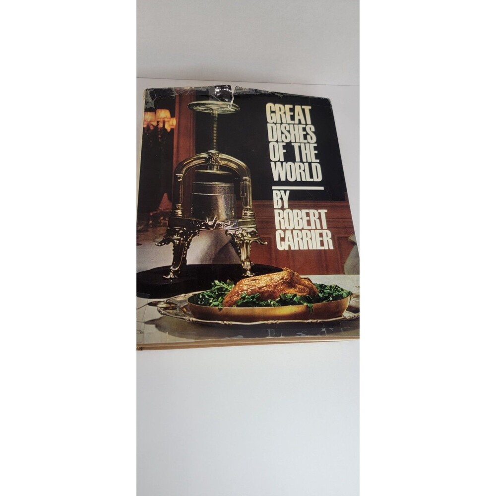 Great Dishes of the World Robert Carrier  1963 Hardback DJ